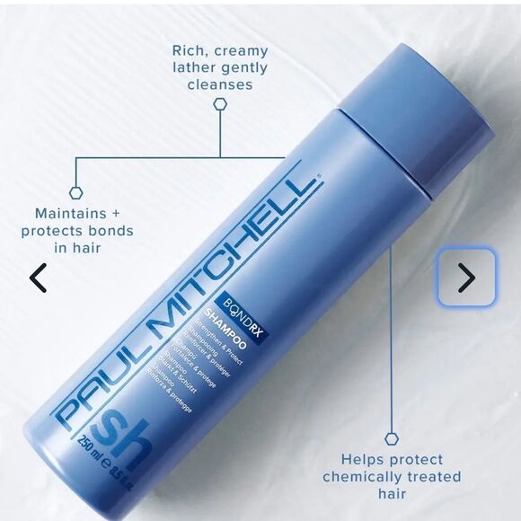 Paul Mitchell Bond RX Shampoo protect & strengthen chemically treated hair NEW - Picture 4 of 7